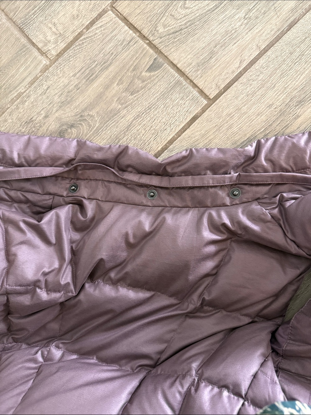 Eddie Bauer Quilted Puffer Vest in Mauve - Picture 5 of 6